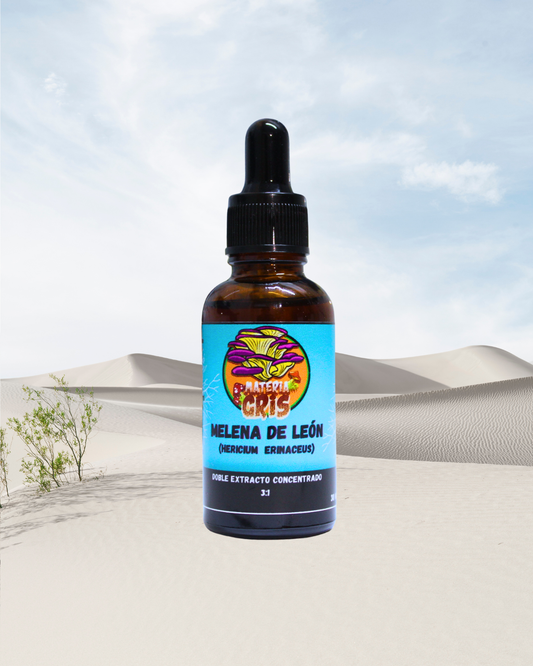 Doble extracto Melena de león, gotario de 30 ml
