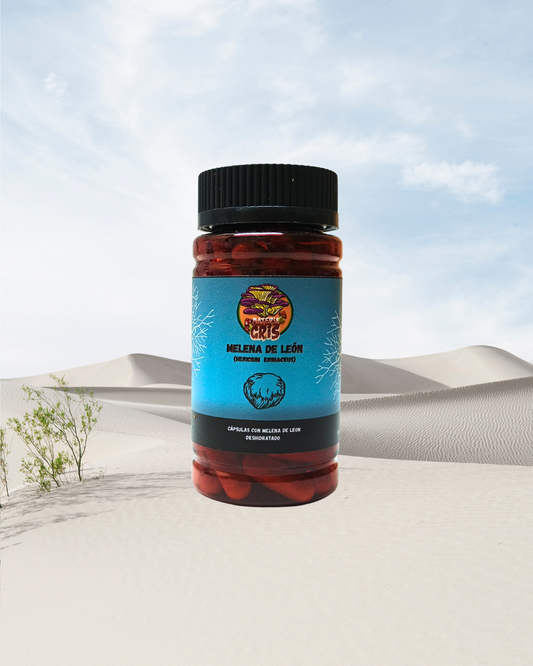 Cápsulas de Melena de León – 60 Cápsulas | 100% Materia Vegetal