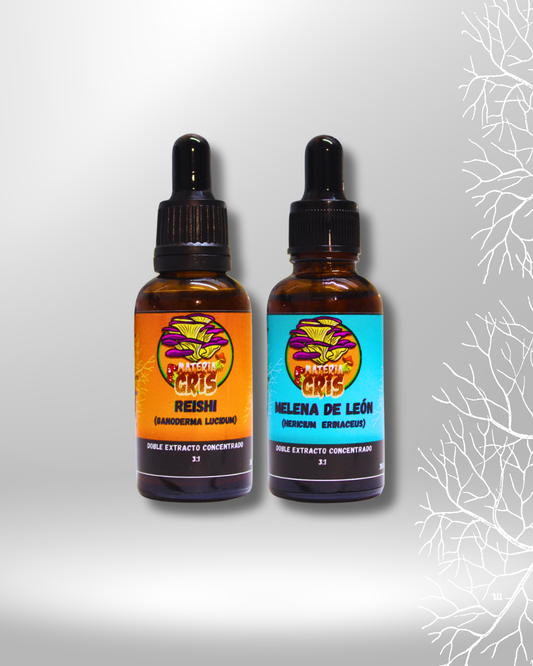 Pack 2 Extractos – Reishi + Melena De León.