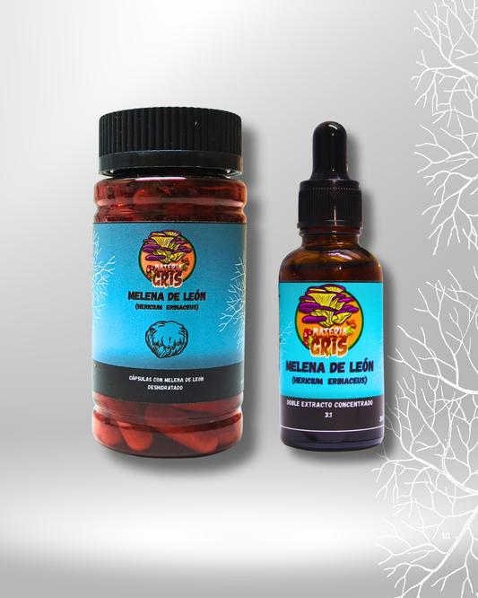 Pack Cápsulas + Doble Extracto de Melena de León.